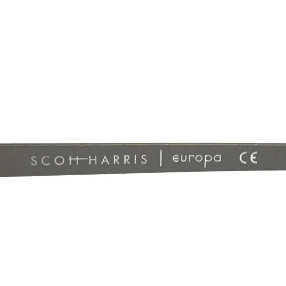 Scott Harris Eyeglasses Frames SH-646 C3 Navy Gunmetal Square 54-17-145